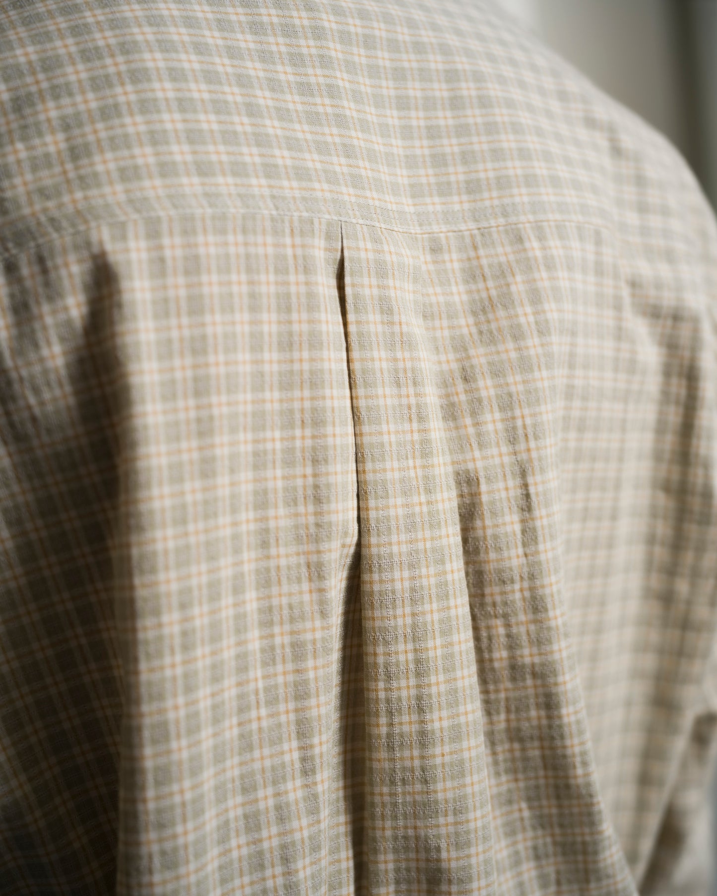 ANOTHER Shirt 4.0 JPN, Green/Ecru Check