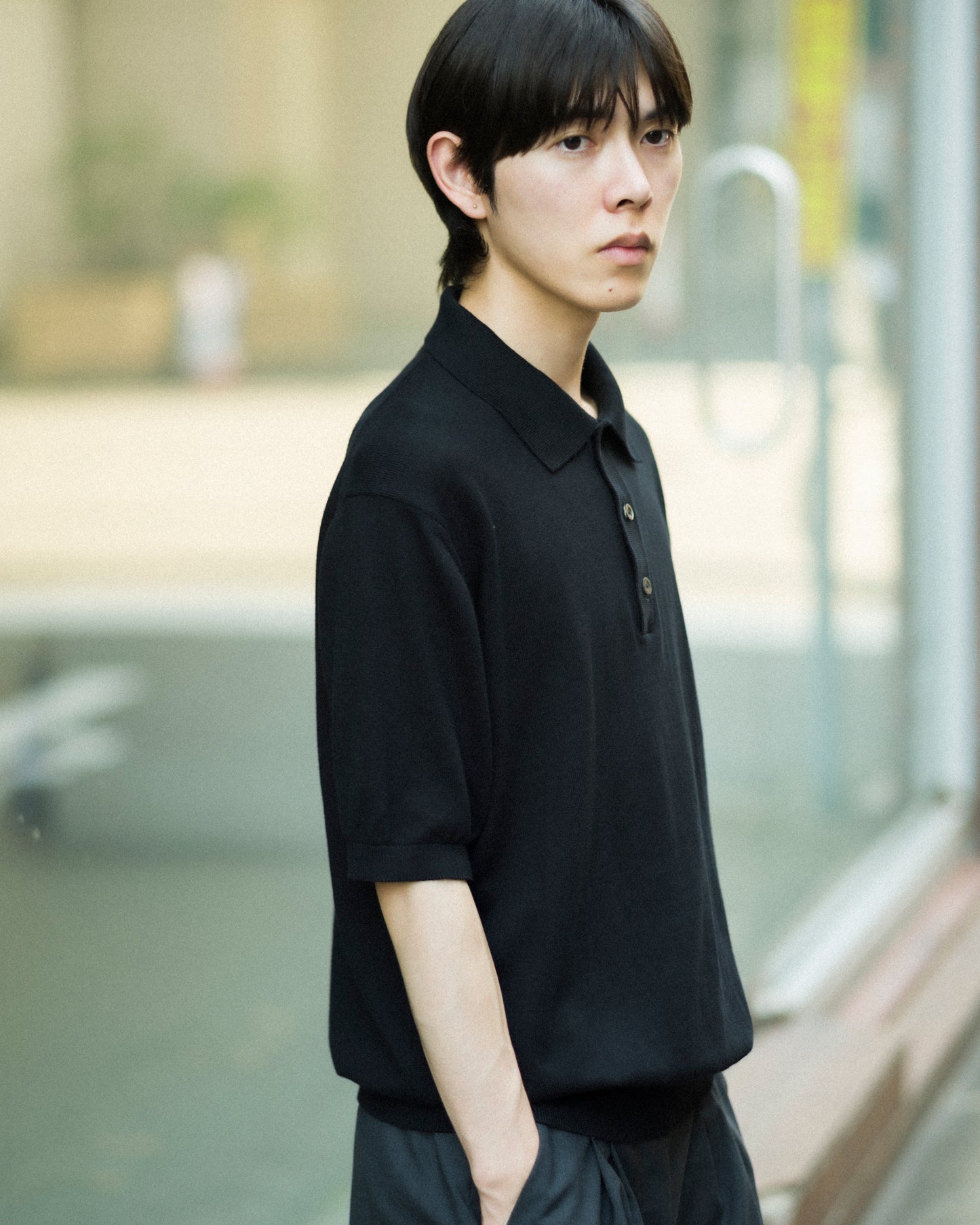 ANOTHER Polo Shirt 3.0, Black