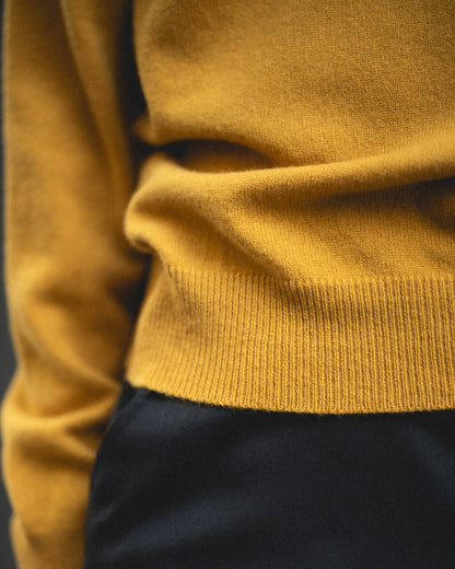 KNITTED V NECK JUMPER