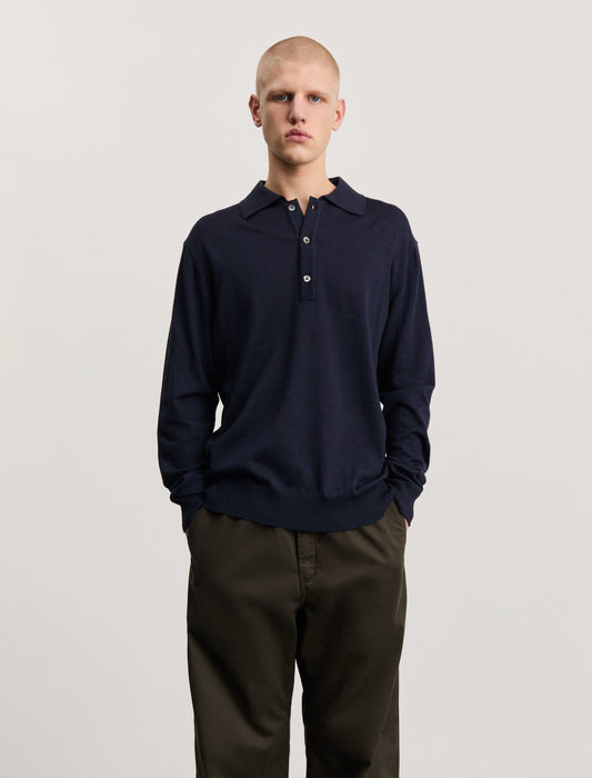 ANOTHER Polo Shirt 2.0, Night Sky Navy
