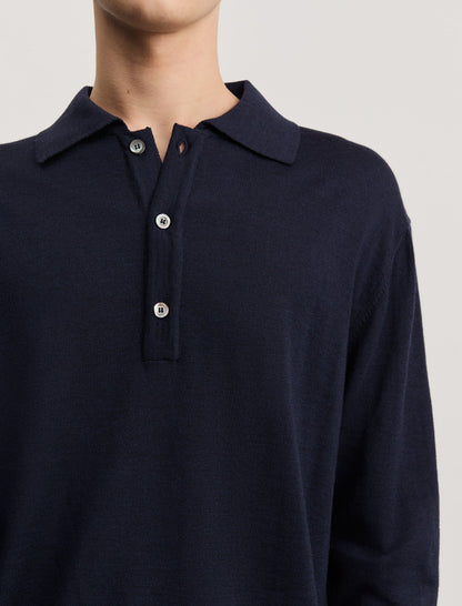 ANOTHER Polo Shirt 2.0, Night Sky Navy