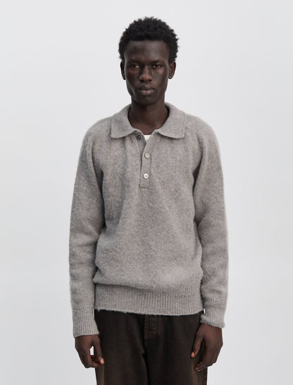 ANOTHER Polo Shirt 4.0, Light Grey Melange