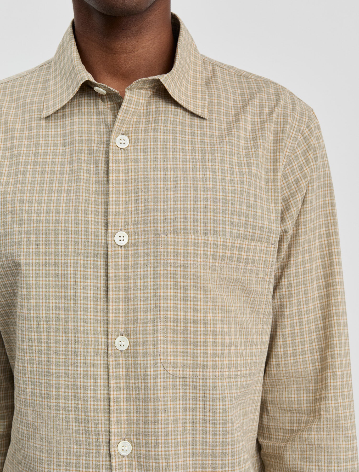 ANOTHER Shirt 4.0 JPN, Green/Ecru Check – THE OTHER SIDE STORE