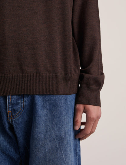 ANOTHER Sweater 5.0, Brown Melange