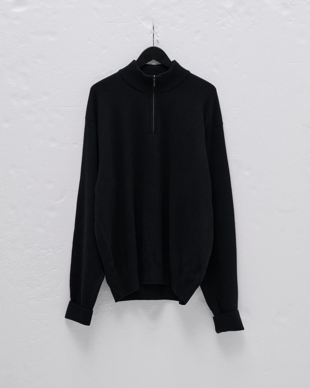 HALF ZIP KNIT