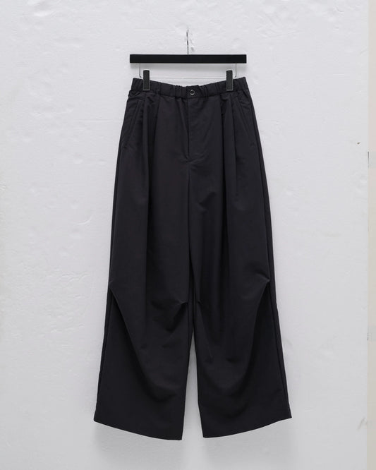 SMOOTH TAFTA DRAPE TUCK PANTS