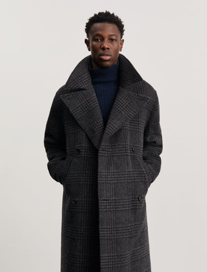 ANOTHER Coat 3.0, Grey Black Tartan