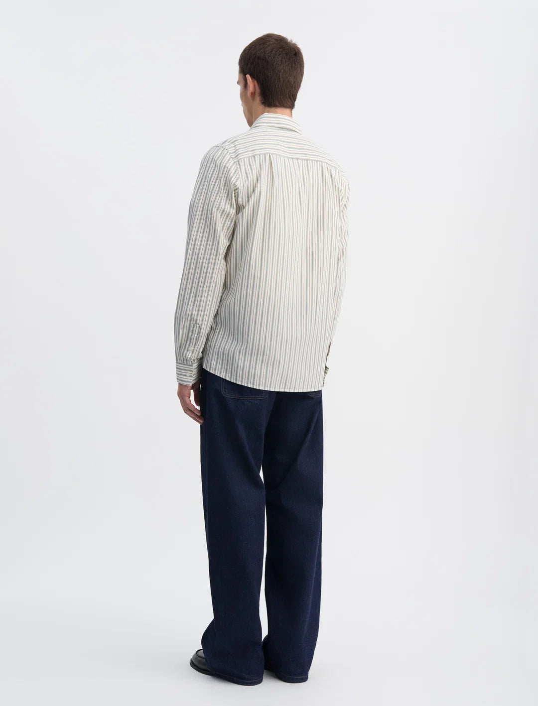 ANOTHER Shirt 3.0, Small Green Stripe