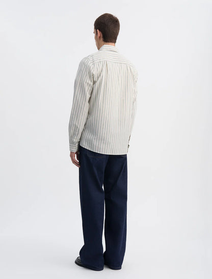 ANOTHER Shirt 3.0, Small Green Stripe
