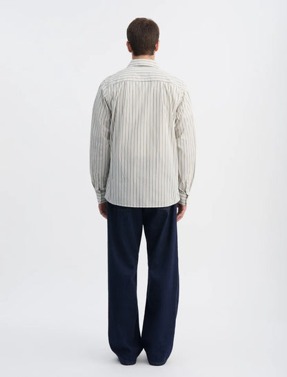 ANOTHER Shirt 3.0, Small Green Stripe