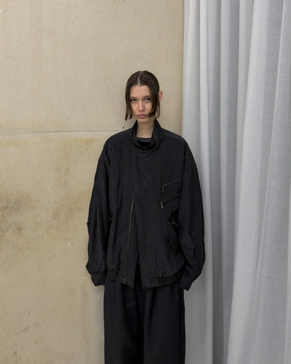 WOOL NYLON RIDERS BLOUSON
