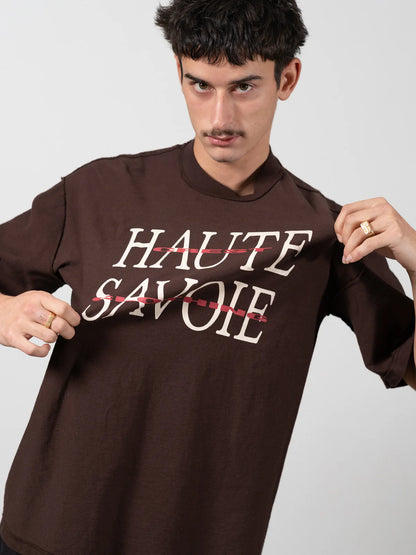 Haute-Savoie Reversed T-Shirt