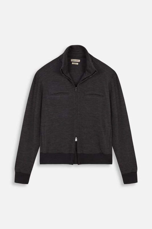 GREY JERSEY CM JACKET