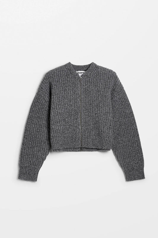 BOMBER CARDIGAN