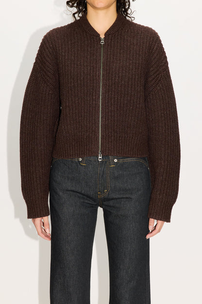BOMBER CARDIGAN
