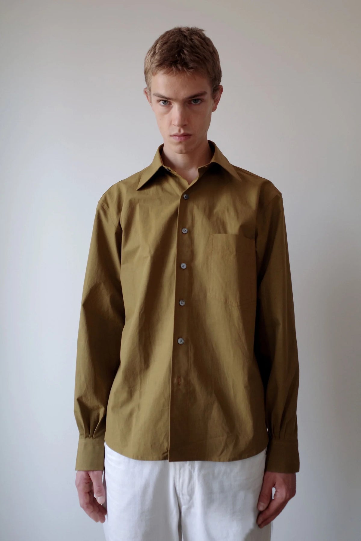 OLIVE SOBRECAMISA SHIRT