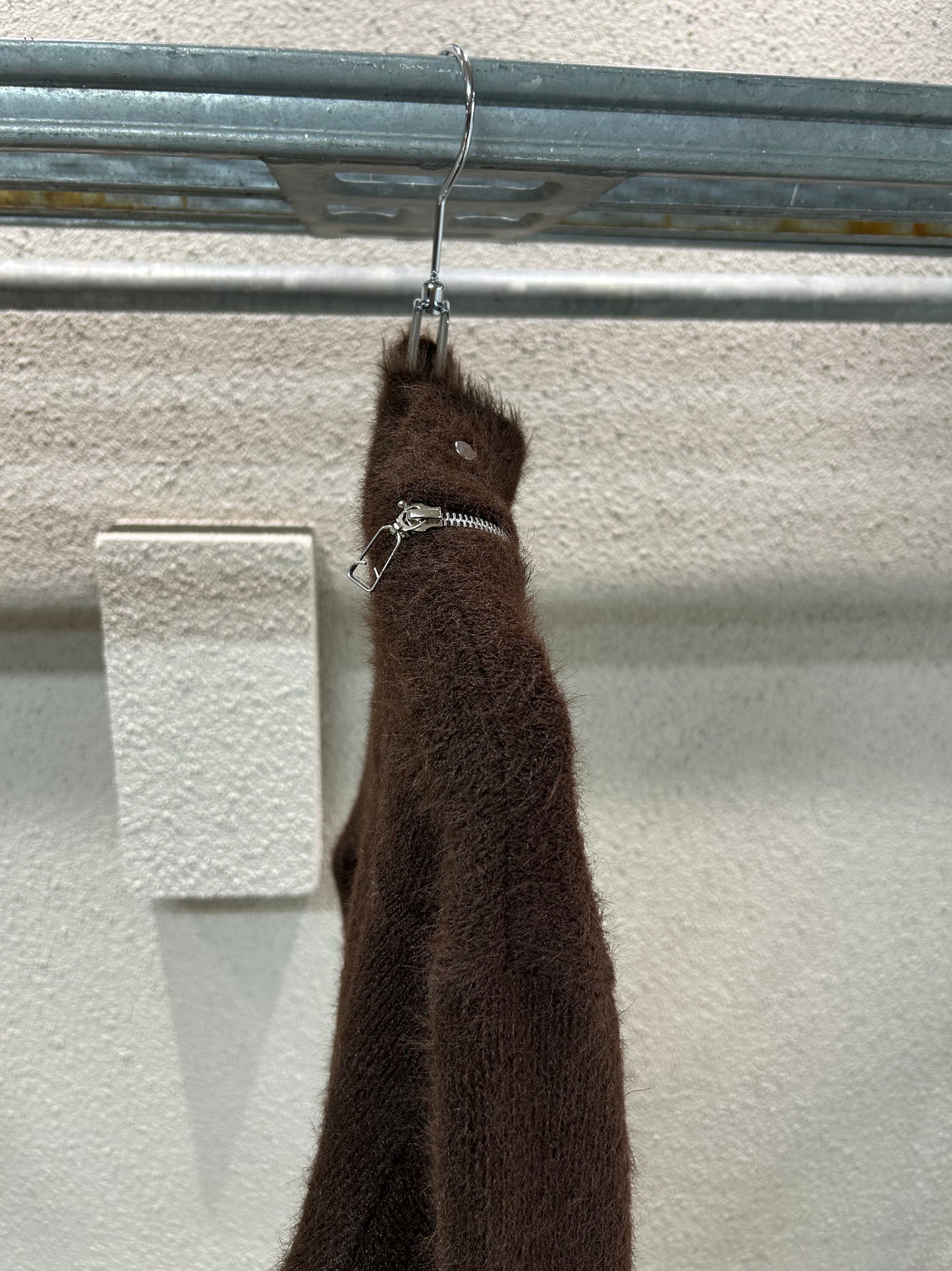 TIRAMISU ZIP UP KNIT