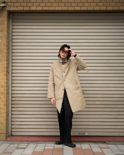 WAXED TRENCH COAT
