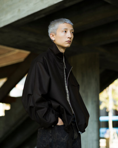 FRONT ZIP BLOUSON