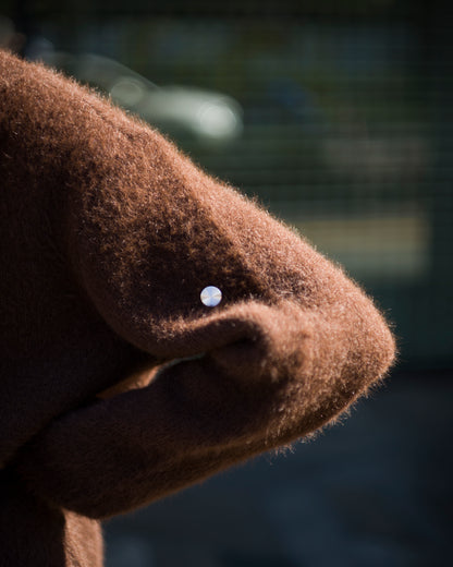 TIRAMISU ZIP UP KNIT