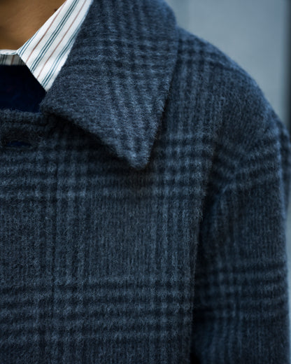 ANOTHER Coat 1.0, Grey Black Tartan