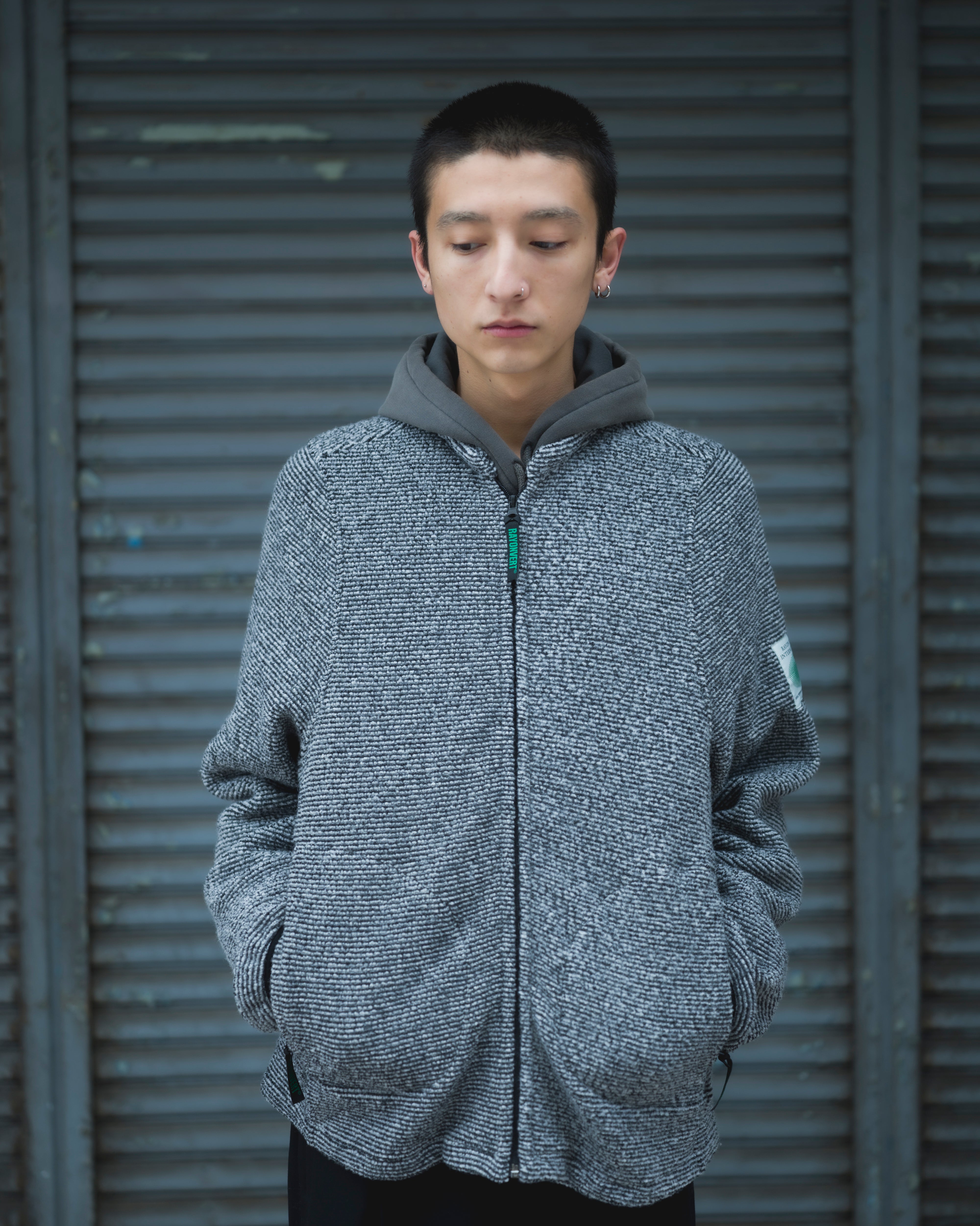 RAYON VERT レーヨン ヴァート ナイロンべスト RAYON VERT レーヨン ヴァート ナイロンべスト コットンナイロン