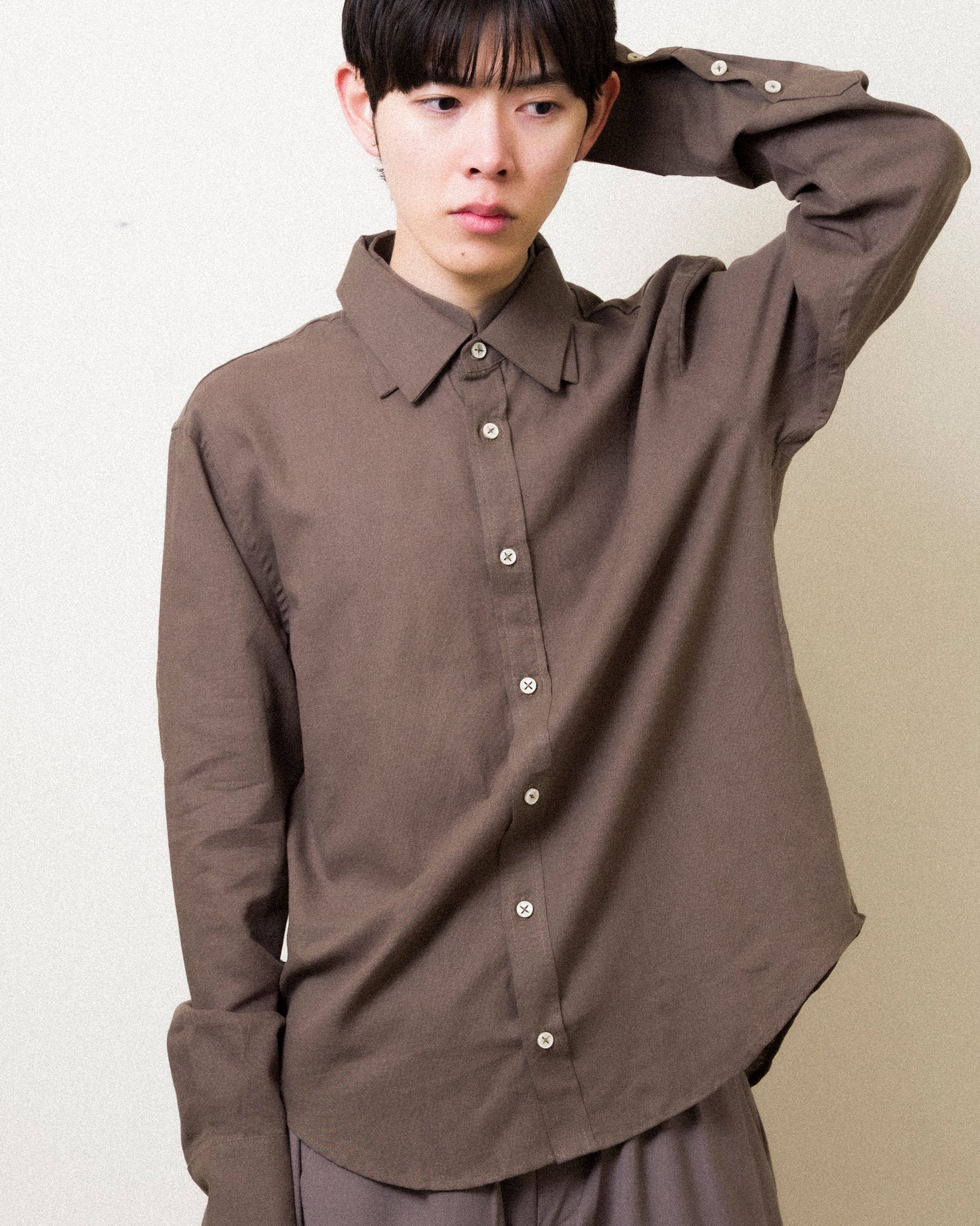 _J.L-A.L_ / Triple Collar Shirt