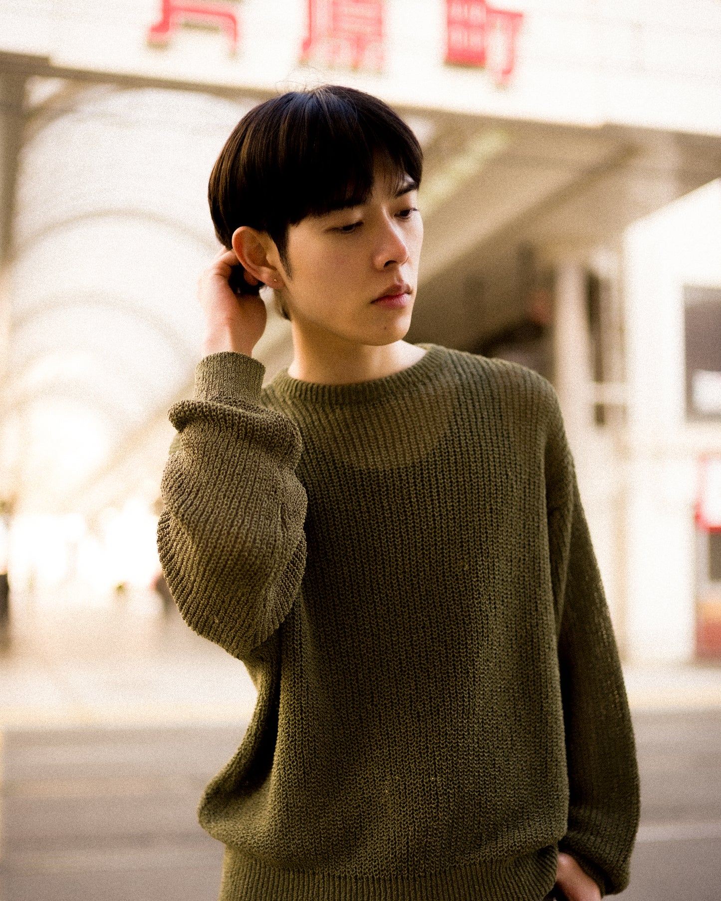 KNITTED SWEAT JUMPER