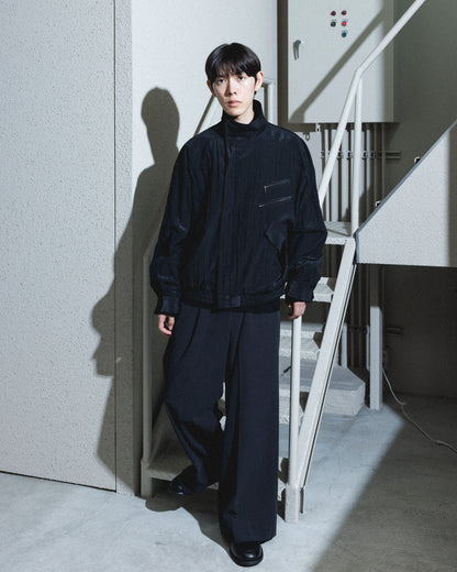WOOL NYLON RIDERS BLOUSON
