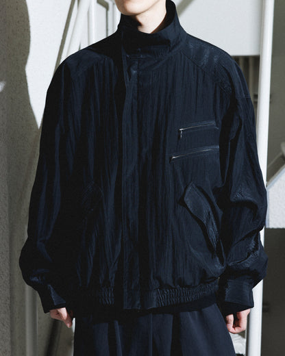WOOL NYLON RIDERS BLOUSON