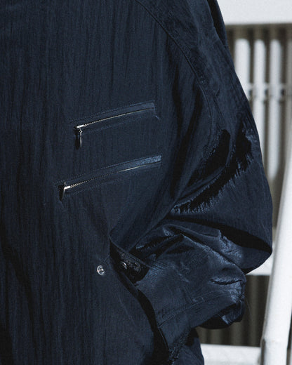 WOOL NYLON RIDERS BLOUSON