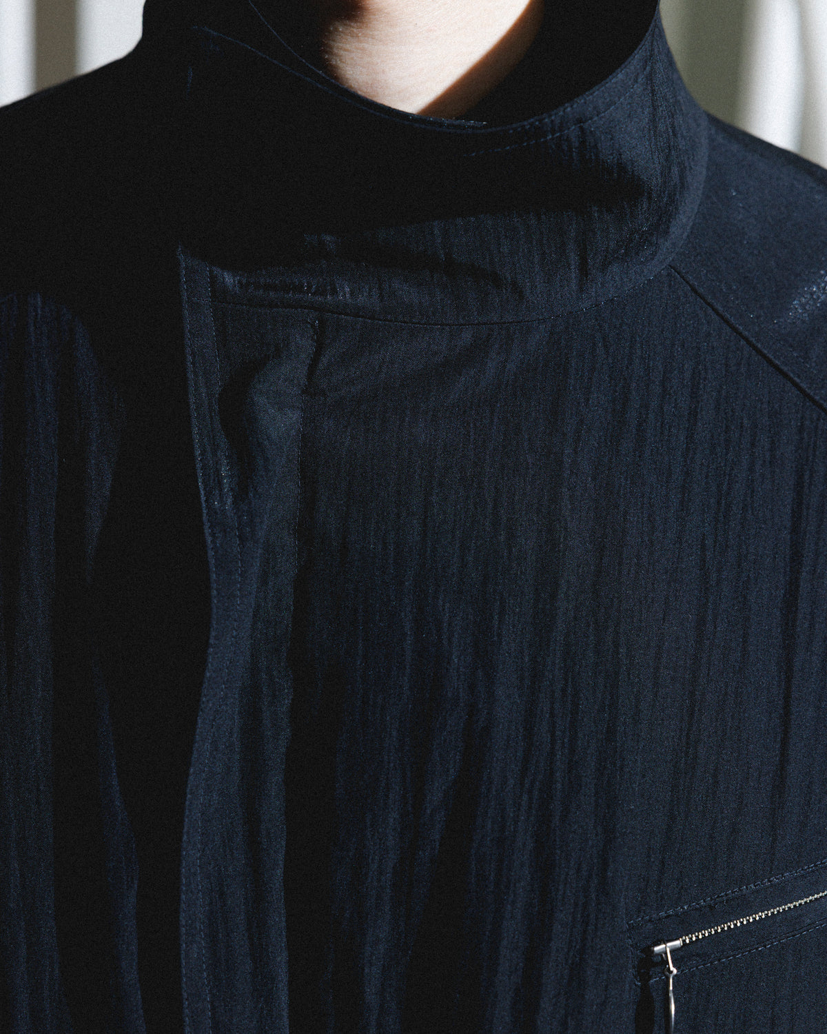 WOOL NYLON RIDERS BLOUSON