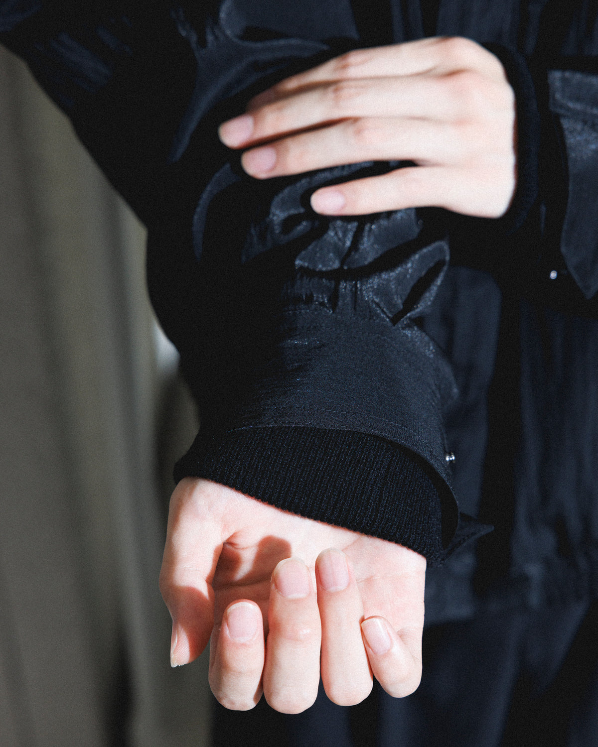 WOOL NYLON RIDERS BLOUSON