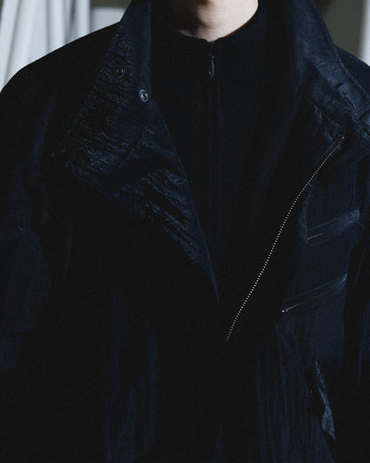 WOOL NYLON RIDERS BLOUSON