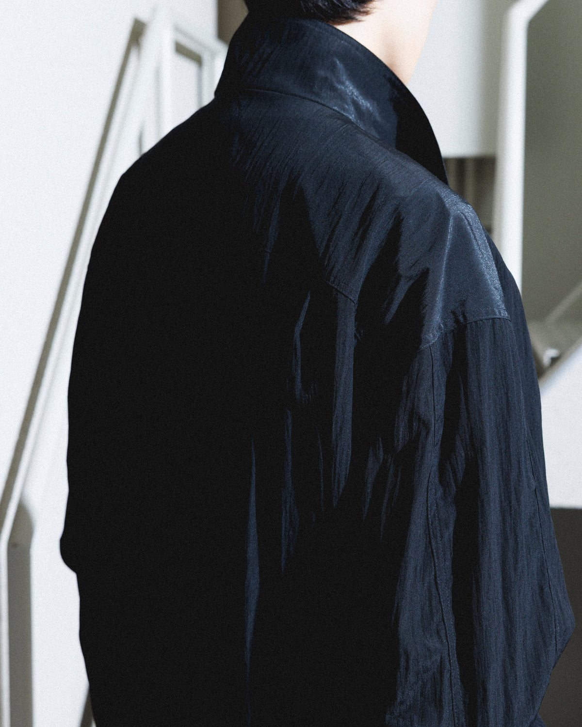 WOOL NYLON RIDERS BLOUSON
