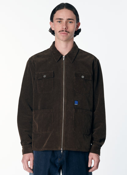 CORDUROY ZIP SHIRT