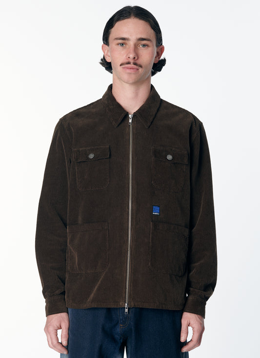CORDUROY ZIP SHIRT