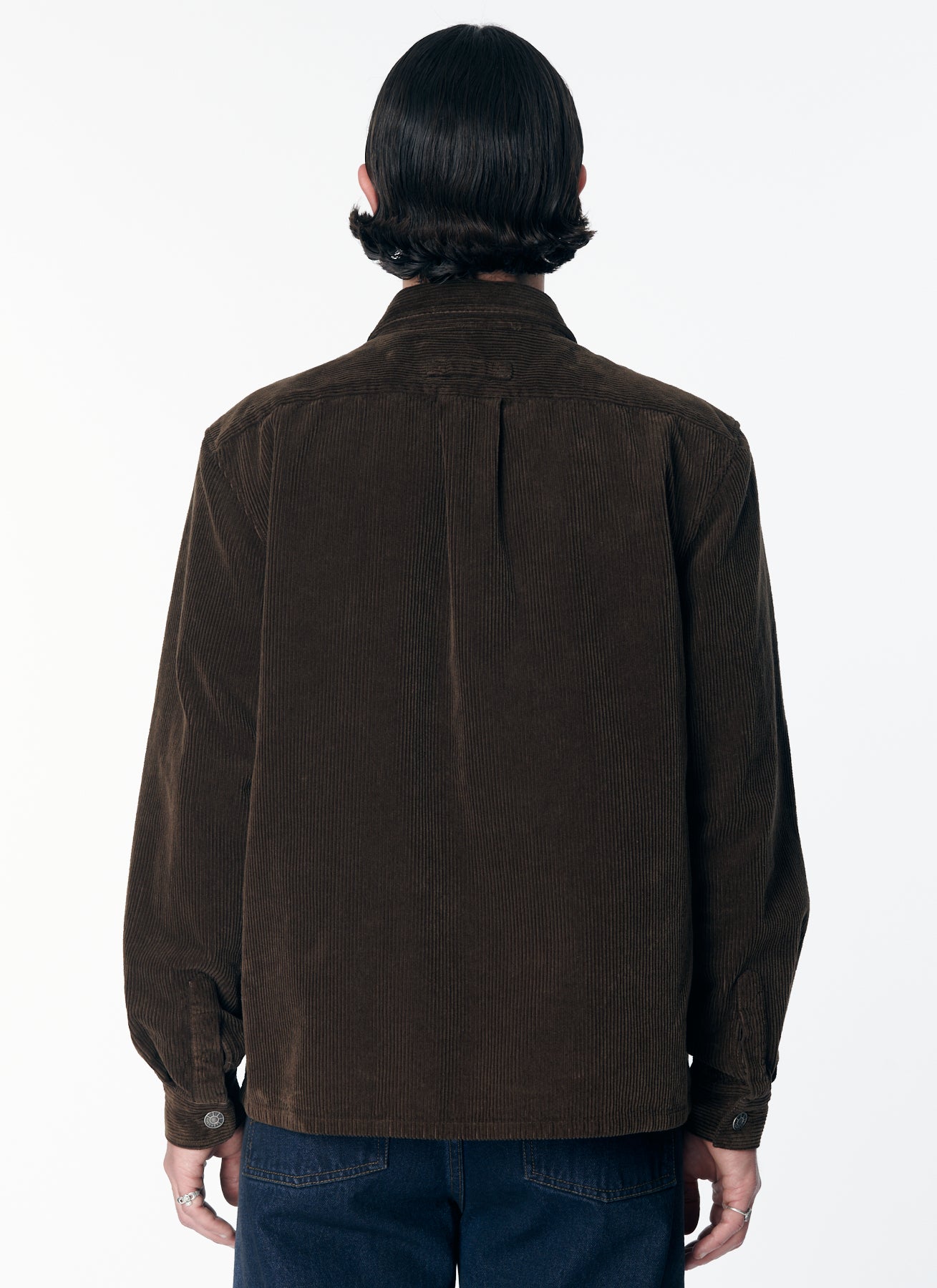 CORDUROY ZIP SHIRT
