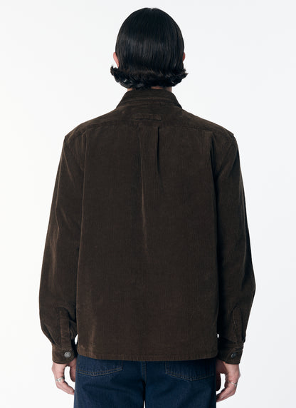 CORDUROY ZIP SHIRT