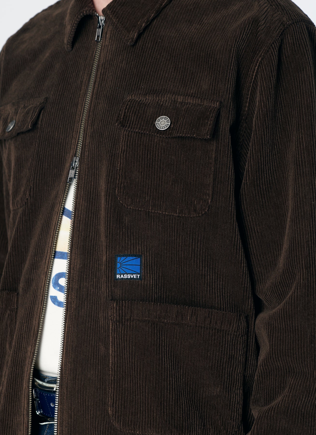 CORDUROY ZIP SHIRT