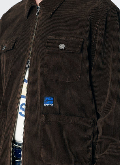 CORDUROY ZIP SHIRT