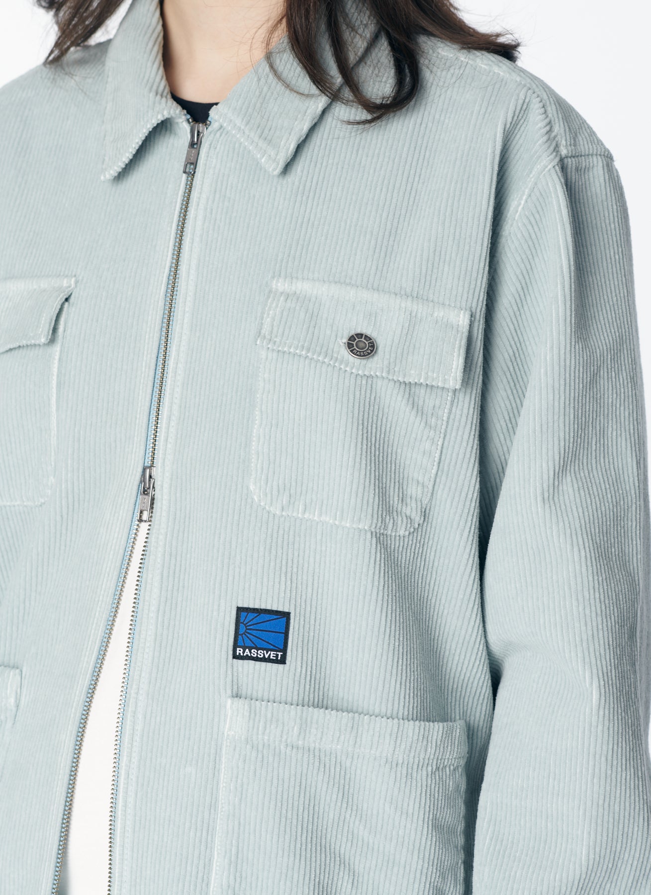 CORDUROY ZIP SHIRT