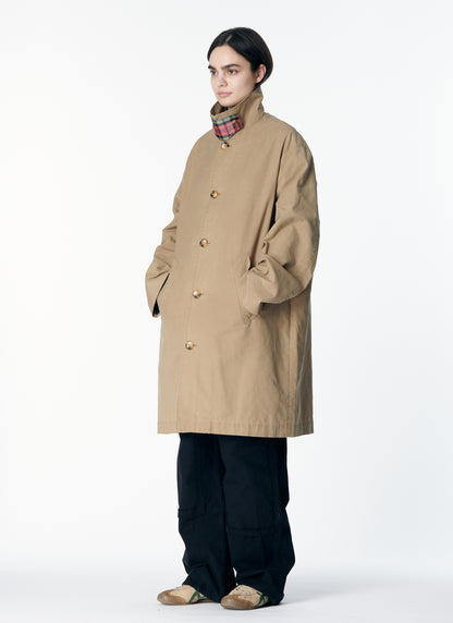 WAXED TRENCH COAT