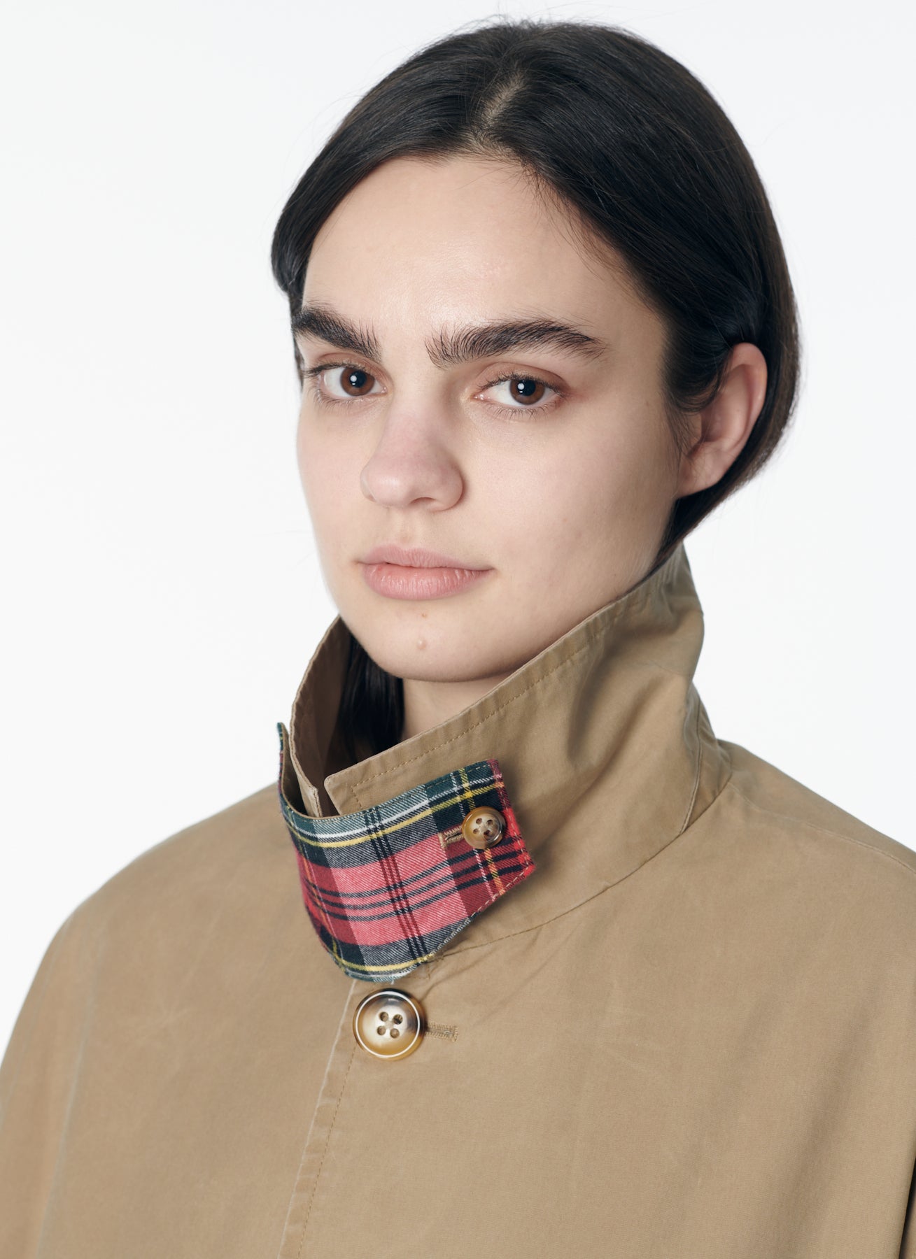 WAXED TRENCH COAT