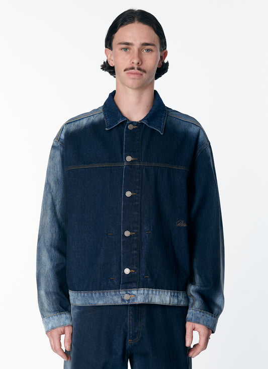 SHADOW WASH DENIM JACKET