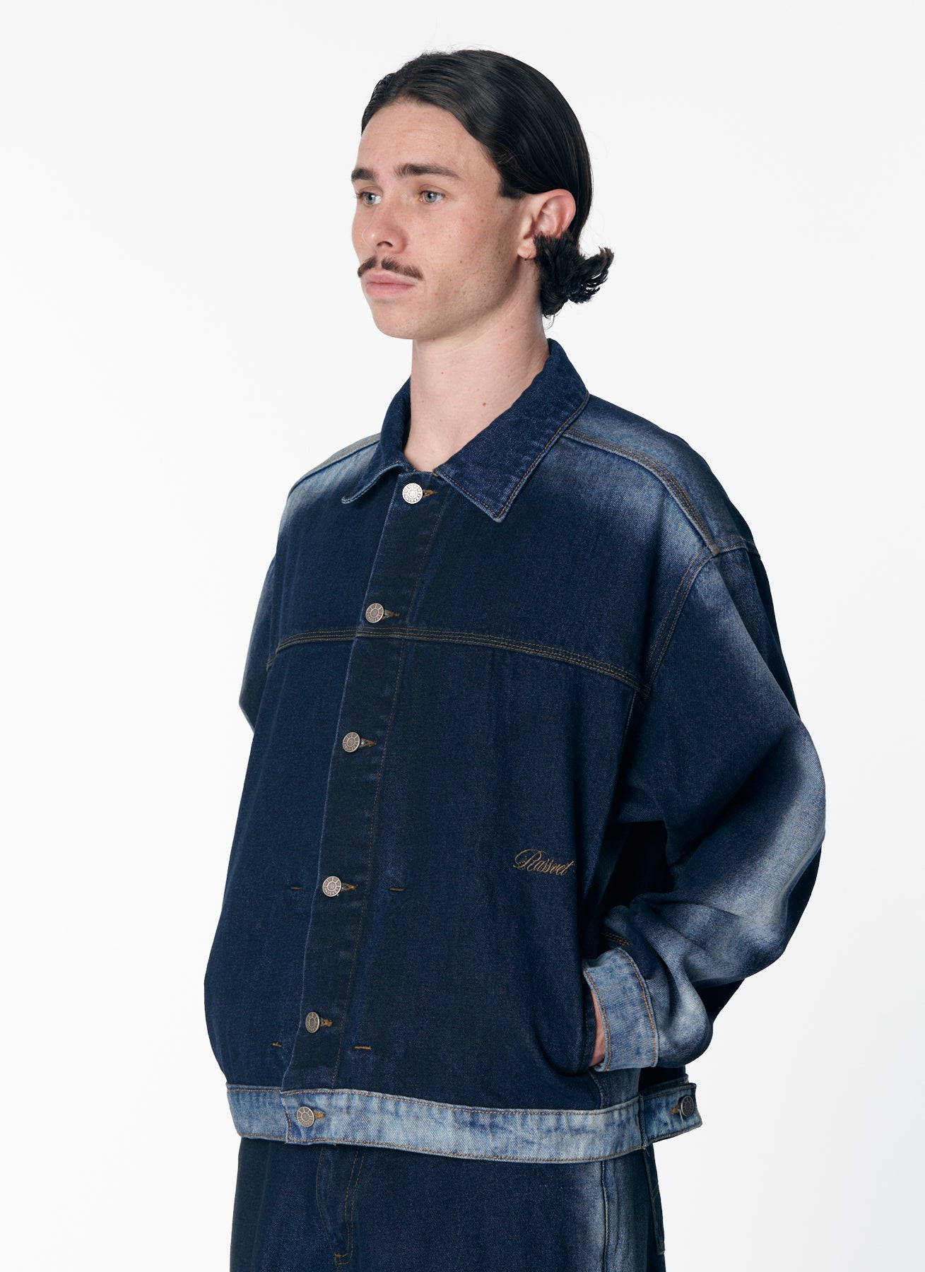 SHADOW WASH DENIM JACKET