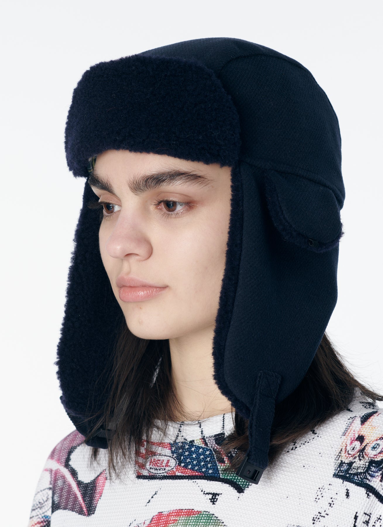 WOOL TRAPPER HAT