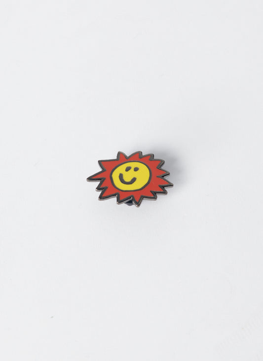 SUN SMILEY PIN