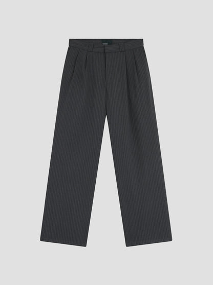 PIN STRIPE SLACKER CHINO PANTS