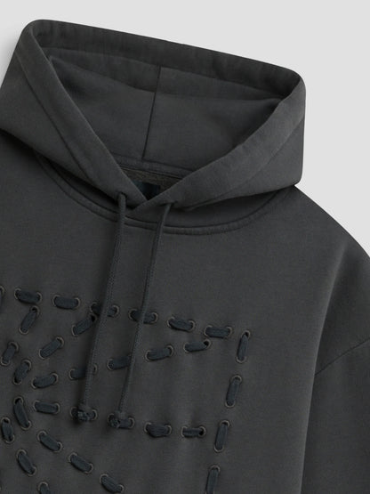 WEAVE LOGO HOODIE